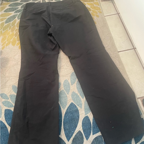 Mossimo Black dress pants with 4 pockets, and zipper clasp and button closure. - Picture 7 of 9